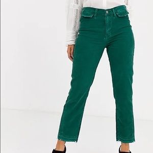 We The Free by Free People Straight Leg Corduroy Pant with Raw Hem